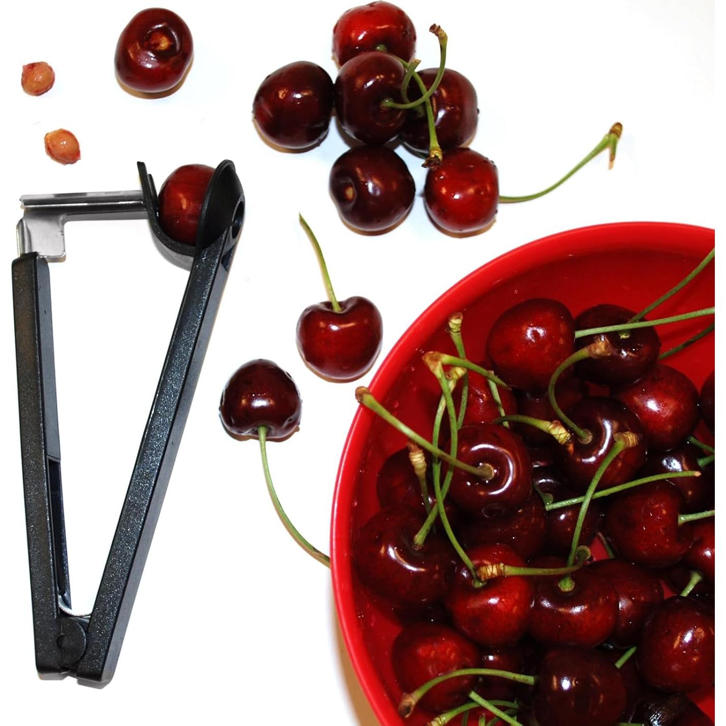 Deshuesador de Cereza y Aceituna Norpro 16cm Negro