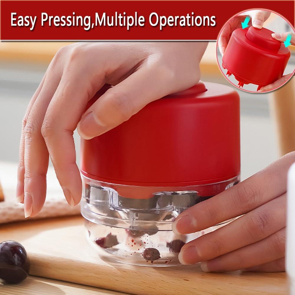 Removedor de Huesos de Cereza Taoxiwave Rojo 7 Agujeros