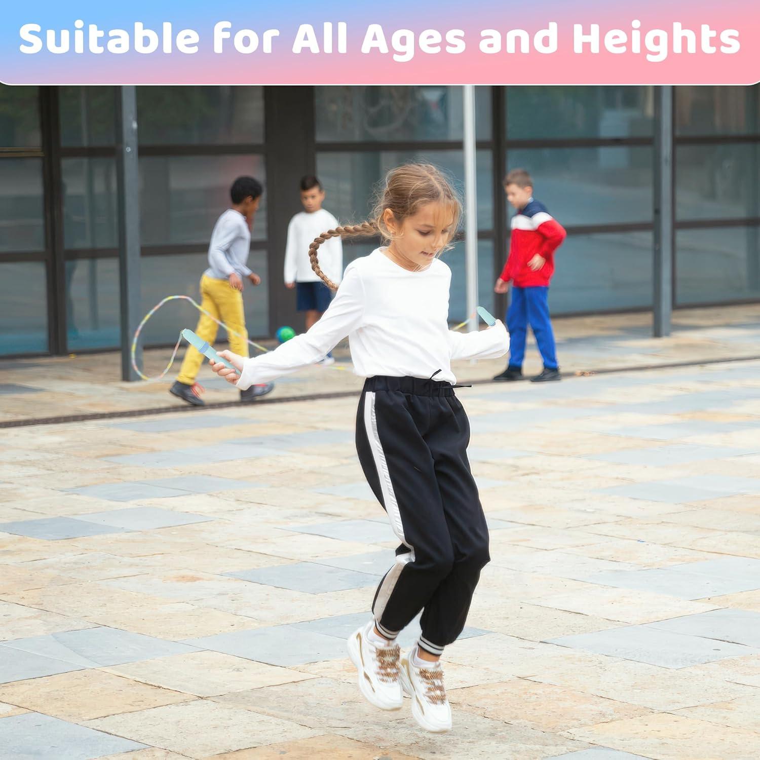 Cuerda de Salto Coolrunner Ajustable 2PC para Niños y Adultos
