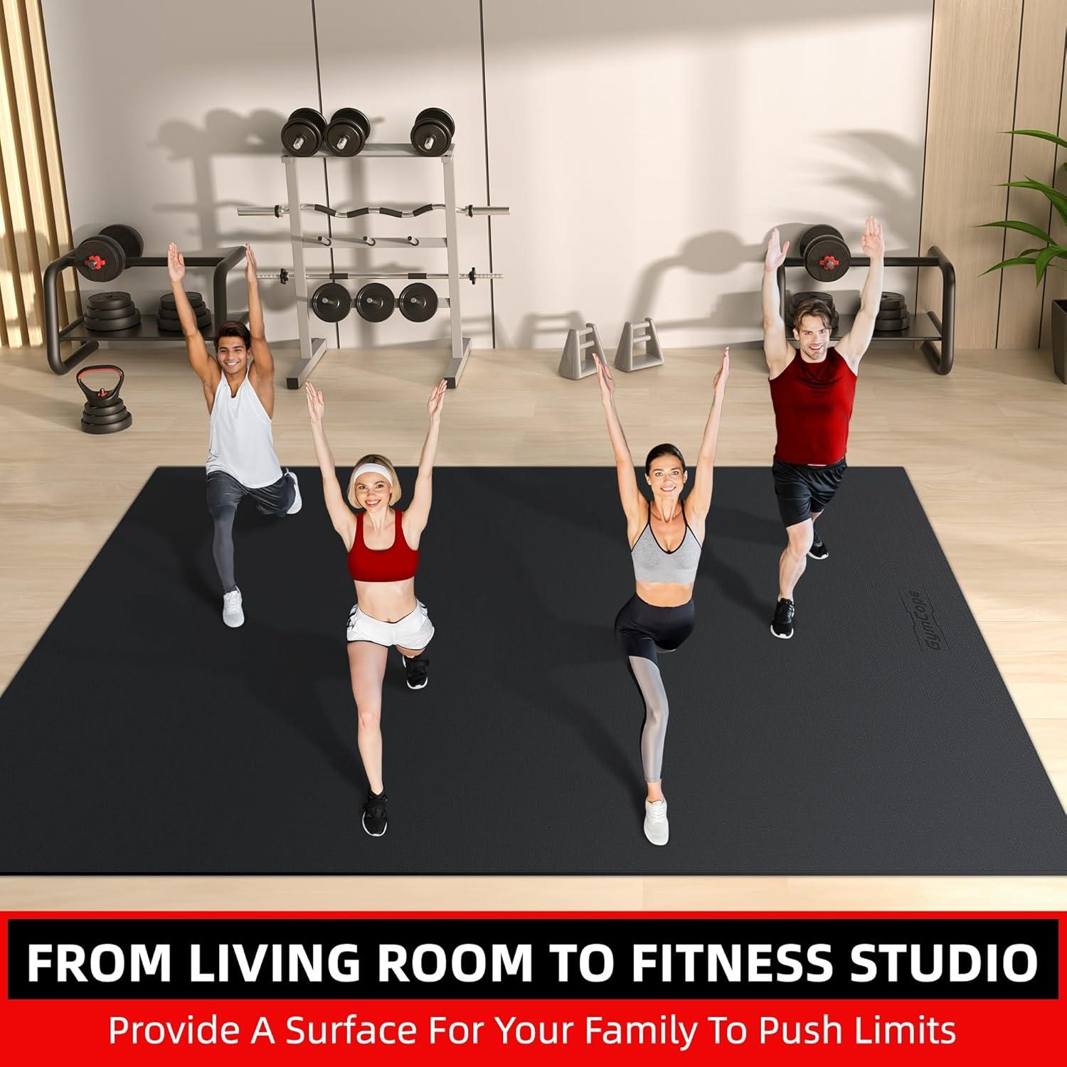 Alfombrilla de Ejercicio Grande GymCope 3.66m x 1.83m 7mm