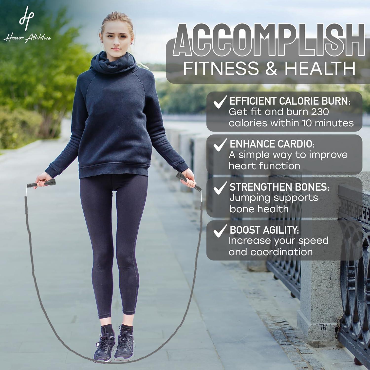 Cuerda de Salto Honor Athletics 2.0 Ajustable 3.05m PVC