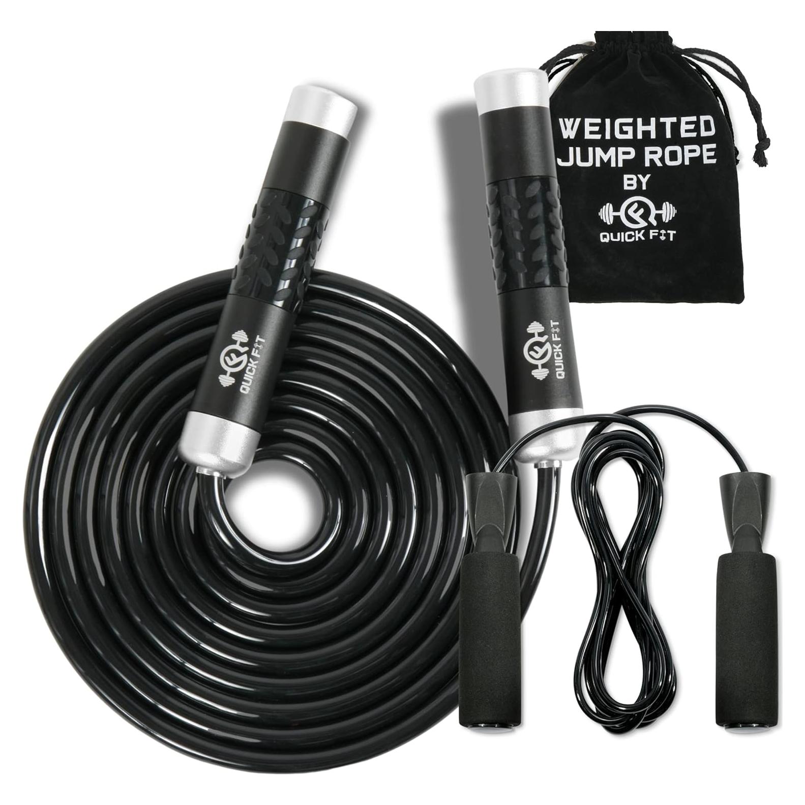 Cuerda para Saltar con Peso Quick Fit 2.74m - Ejercicio Cardio