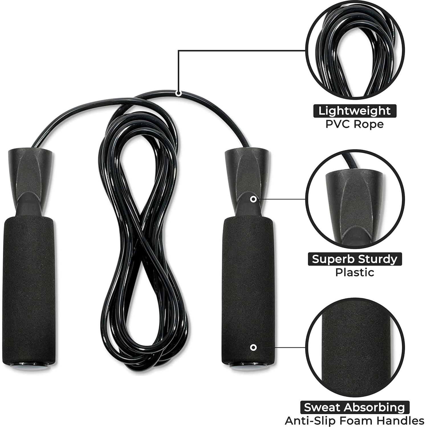 Cuerda para Saltar con Peso Quick Fit 2.74m - Ejercicio Cardio