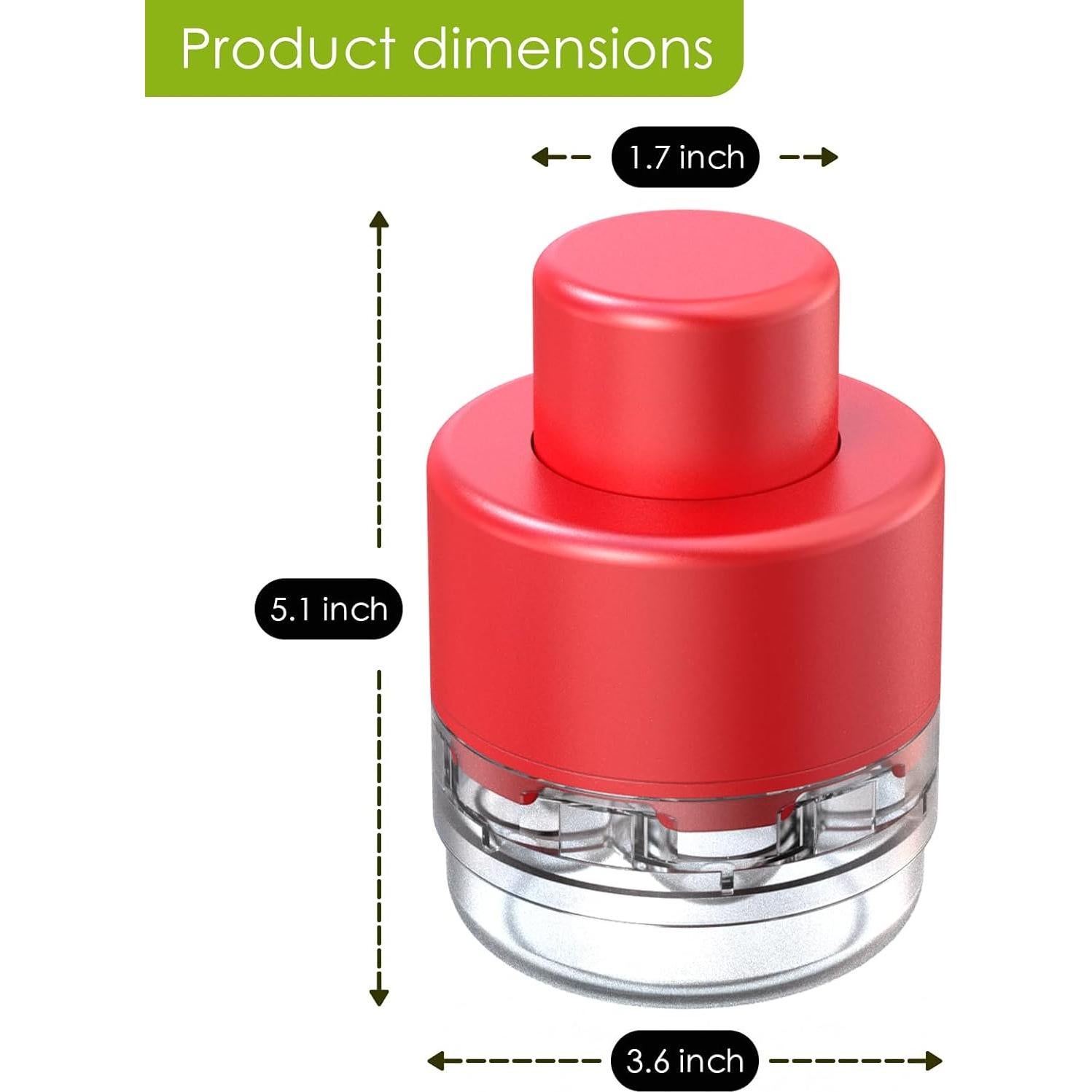 Deshuesador de Cereza MeiYouzhen Rojo 7 Huecos Fácil de Usar