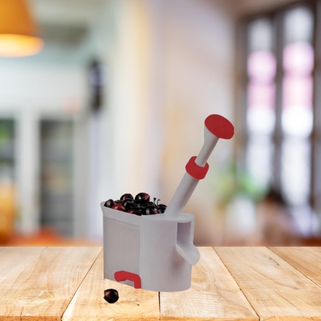 Quitapiedras de Cereza SIAM con Contenedor para Huesos