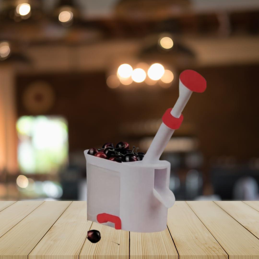 Quitapiedras de Cereza SIAM con Contenedor para Huesos