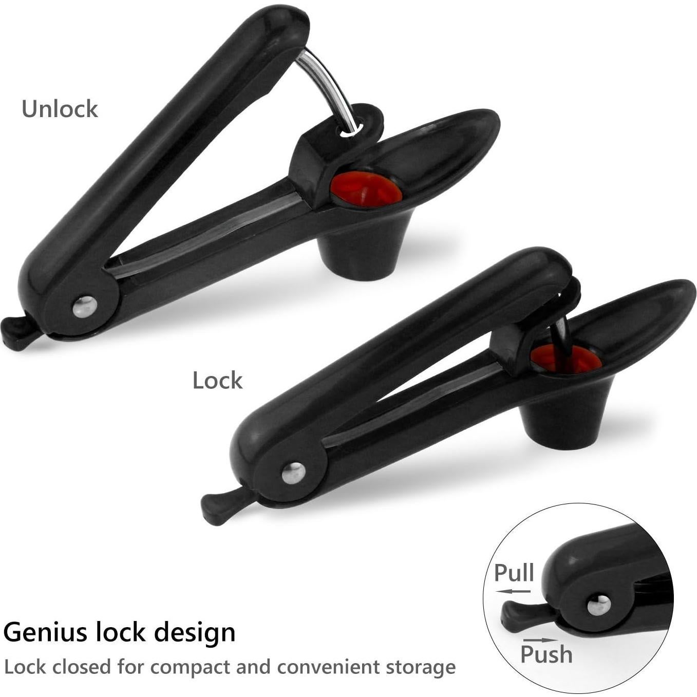 Deshuesador de Cereza ProTensils Negro - Herramienta Duradera