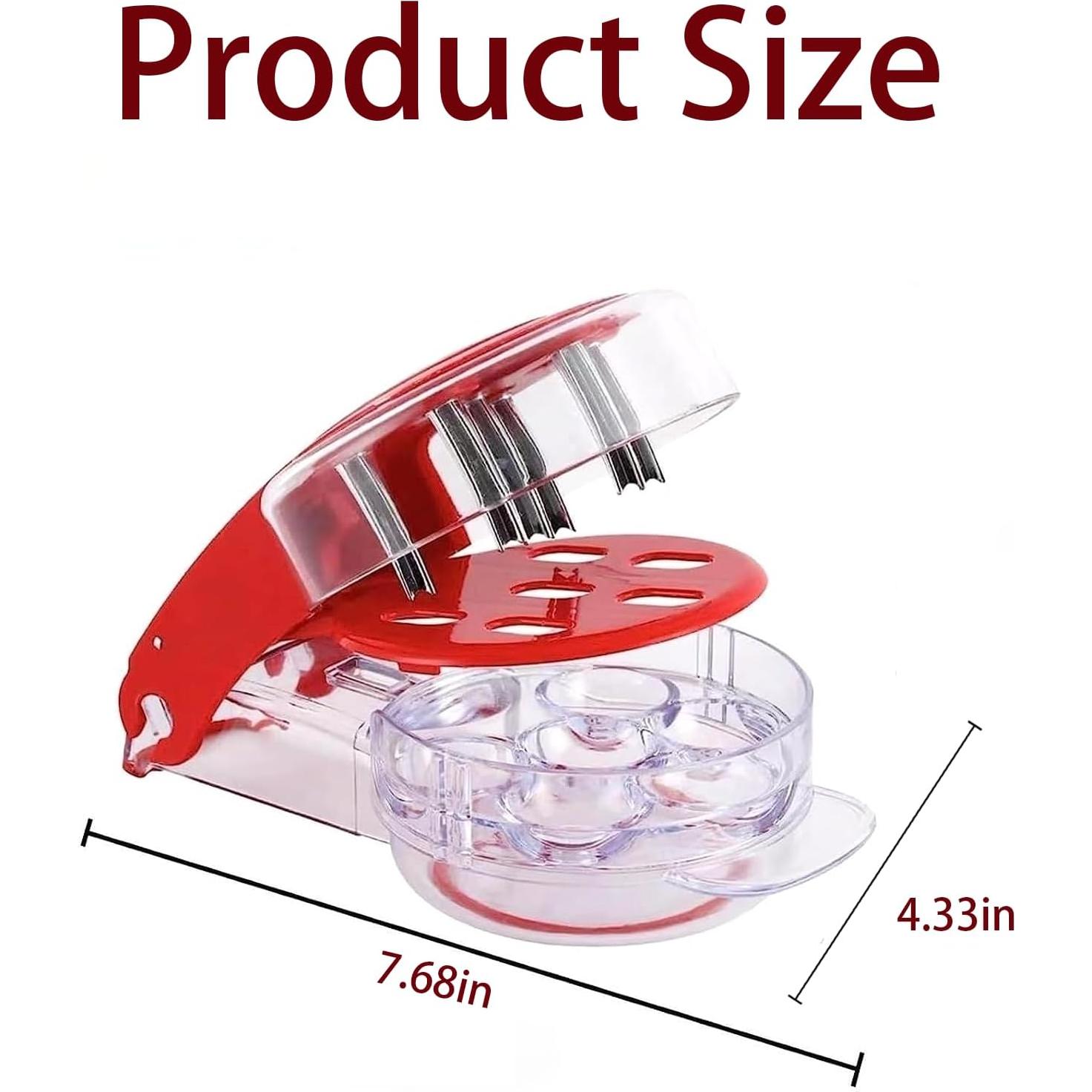 Quita Huesos de Cereza JORMEY 6 Agujeros Acero Inoxidable