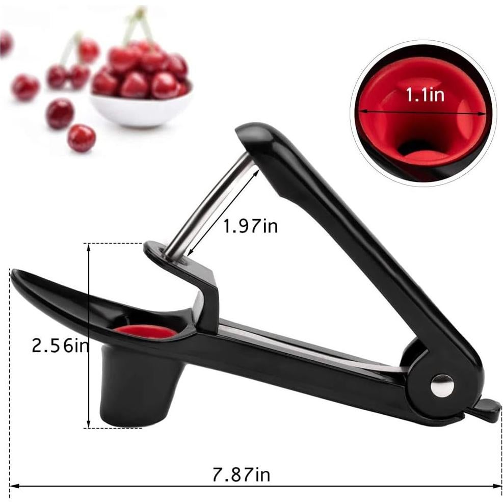 Deshuesador de Cereza Yun River Negro Acero Inoxidable