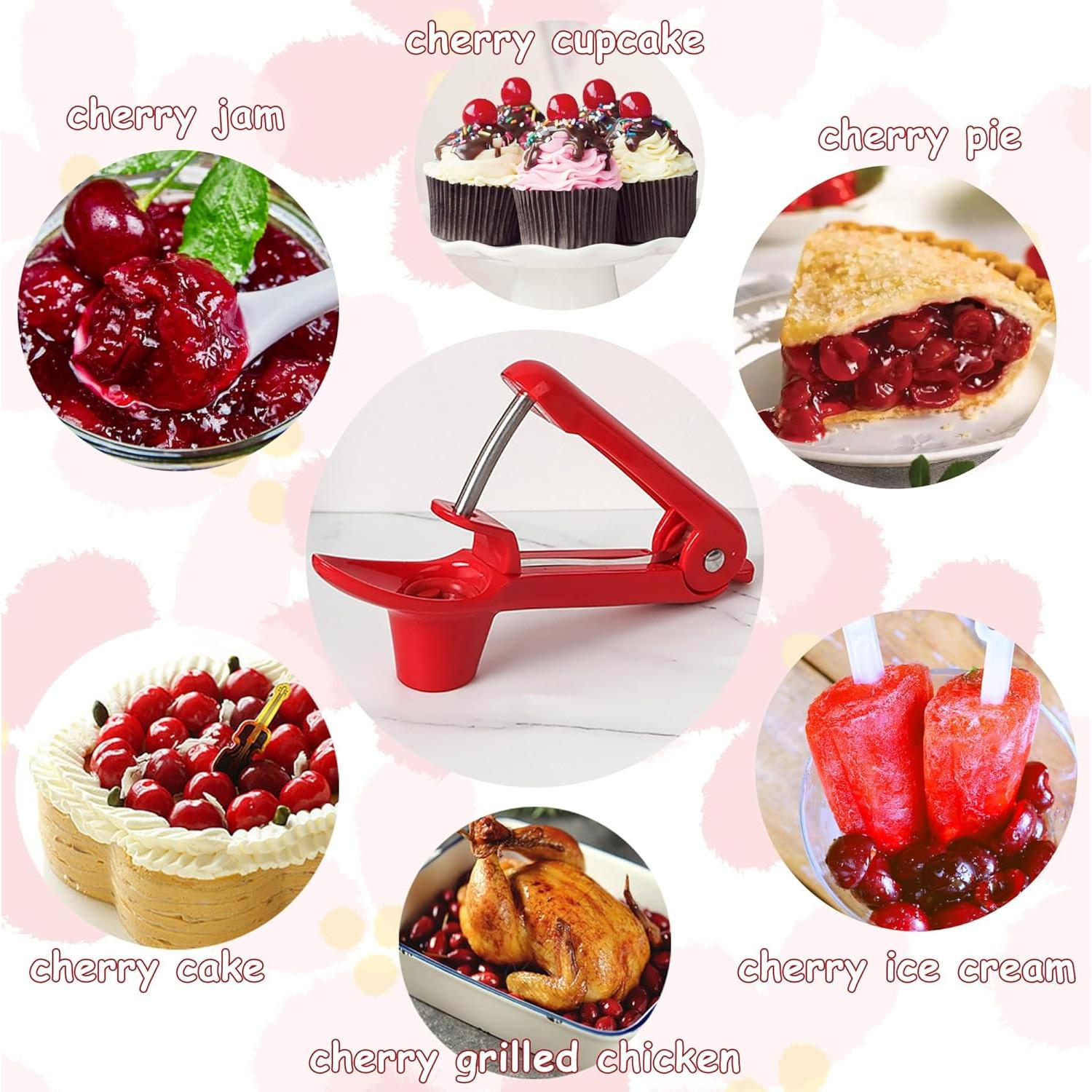 Removedor de Huesos de Cereza UGpine Rojo 21.9x14 cm