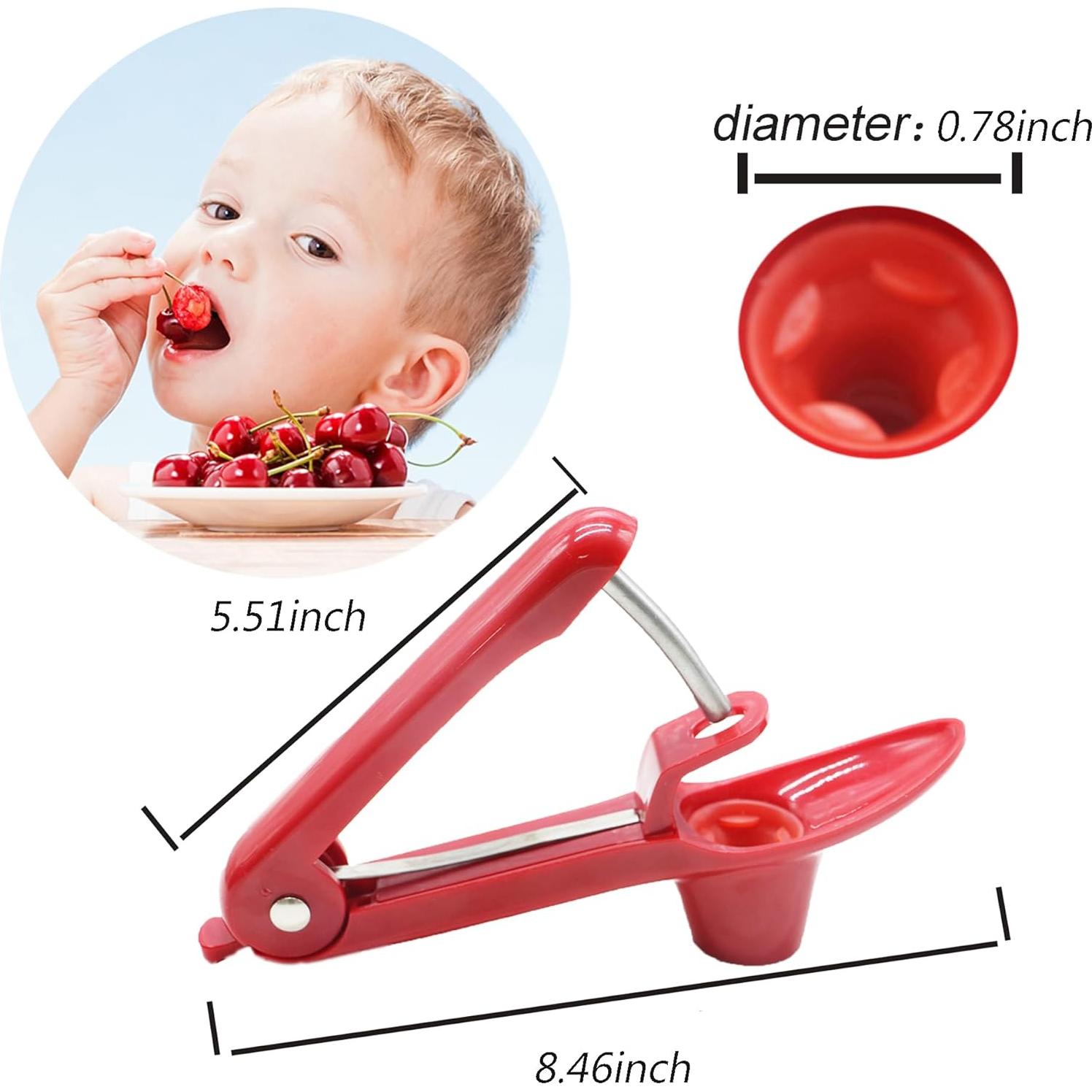 Removedor de Huesos de Cereza UGpine Rojo 21.9x14 cm