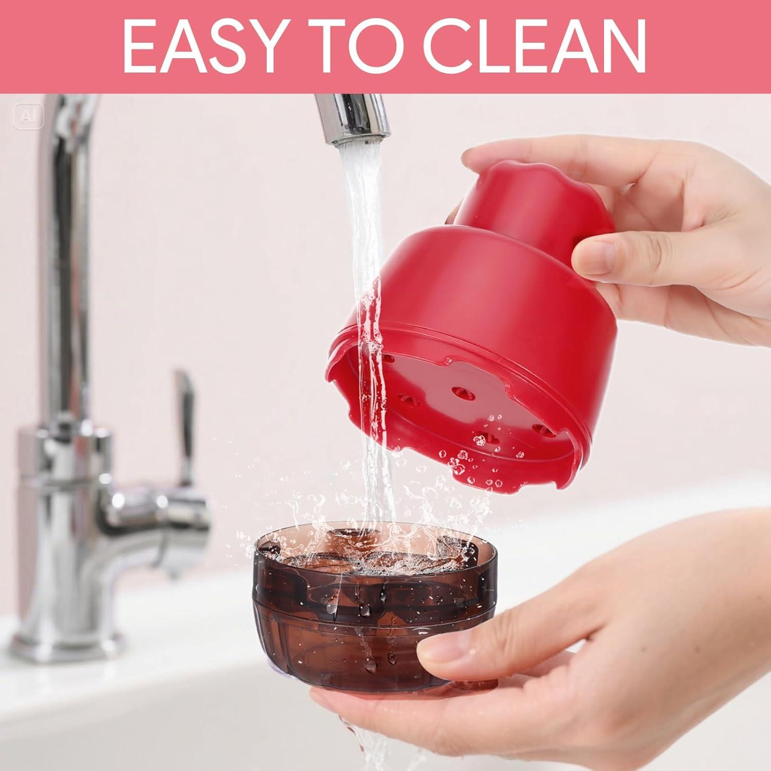 Herramienta Deshuesadora de Cereza 7-en-1 Rojo - Multifuncional