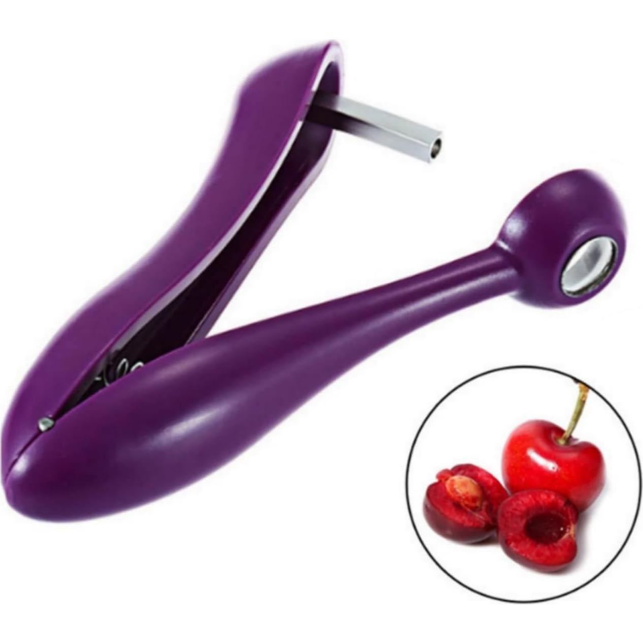 Removedor de Huesos de Cereza ZUKTCR Portátil Morado