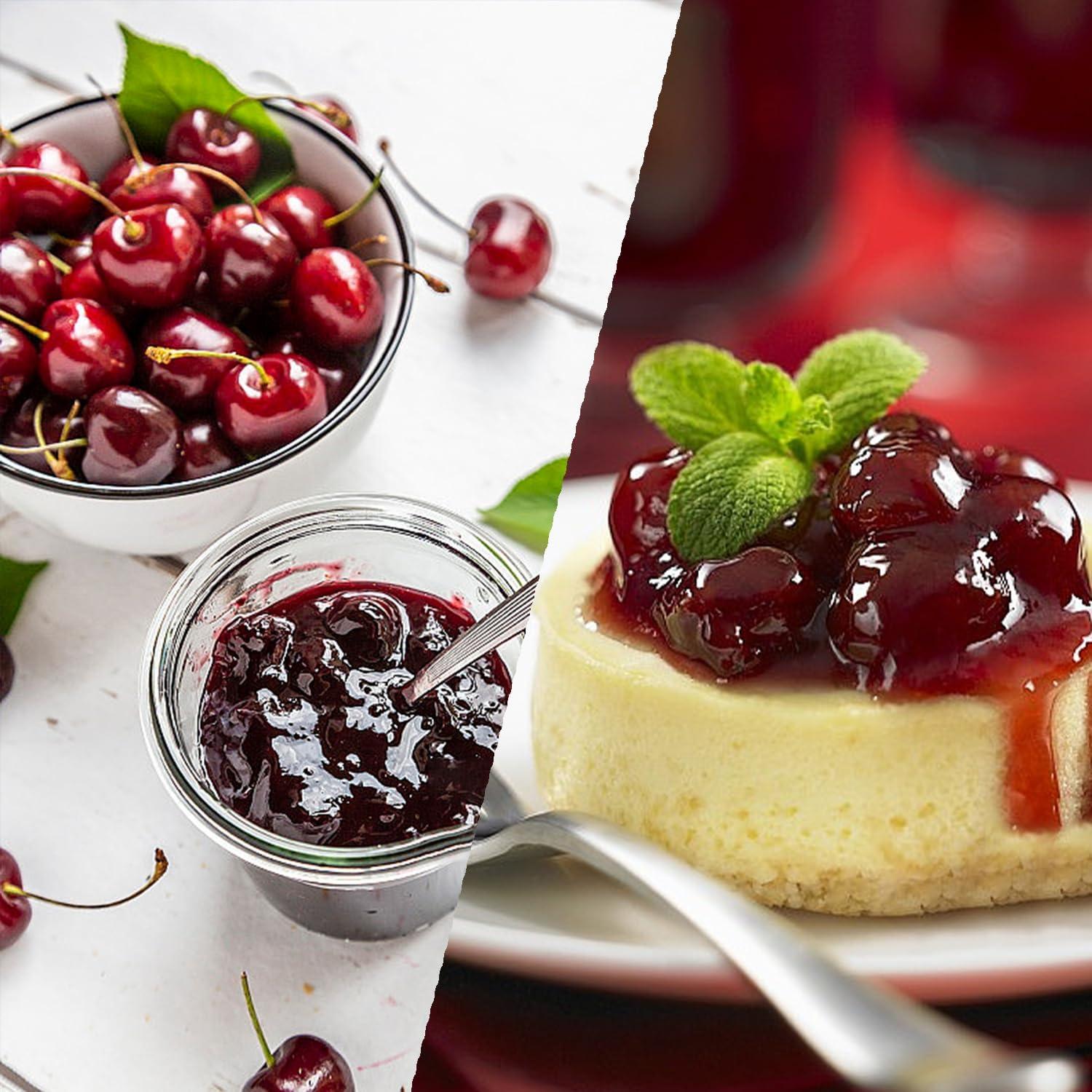 Deshuesador de Cereza SEIHDHIK 7 Agujeros Portátil Rojo