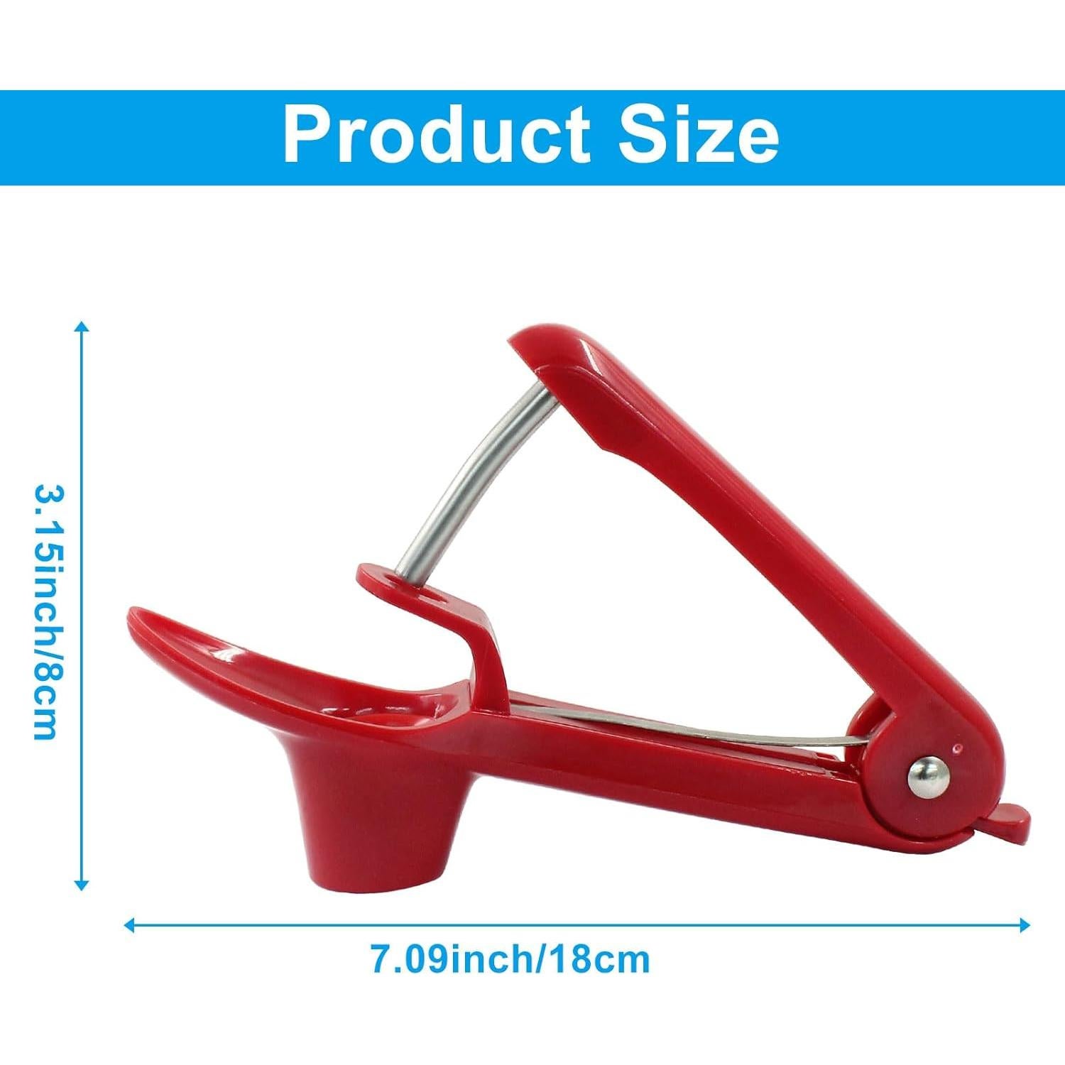 Extractor de Huesos de Cereza Kemcatui Rojo 18 cm