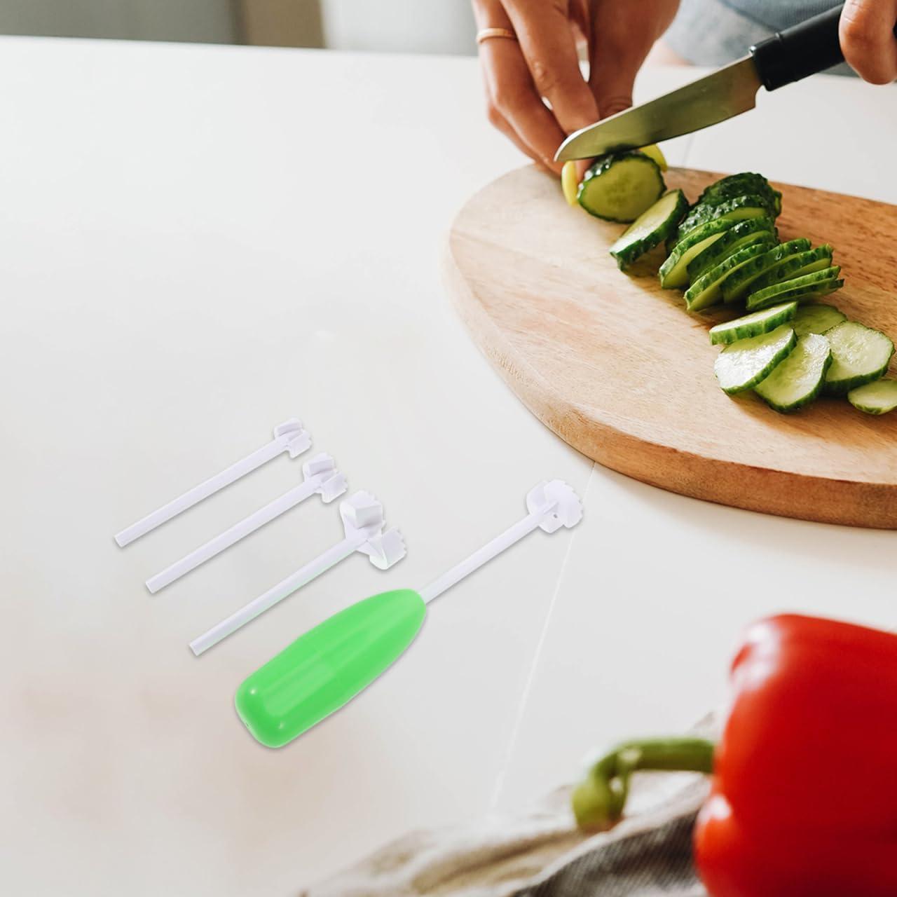 Deshuesadora de Cereza HOLIDYOYO Verde 2 Sets Gadget de Cocina