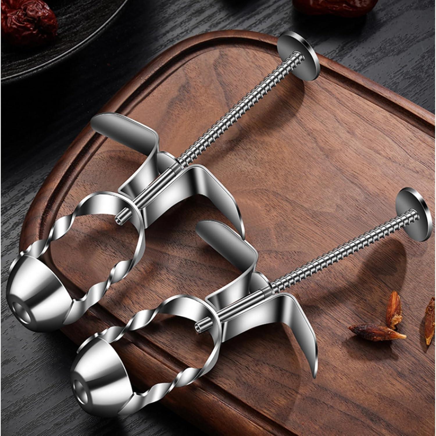 Deshuesador de Dátil Rojo Mezfrguo Acero Inoxidable 15.6 cm