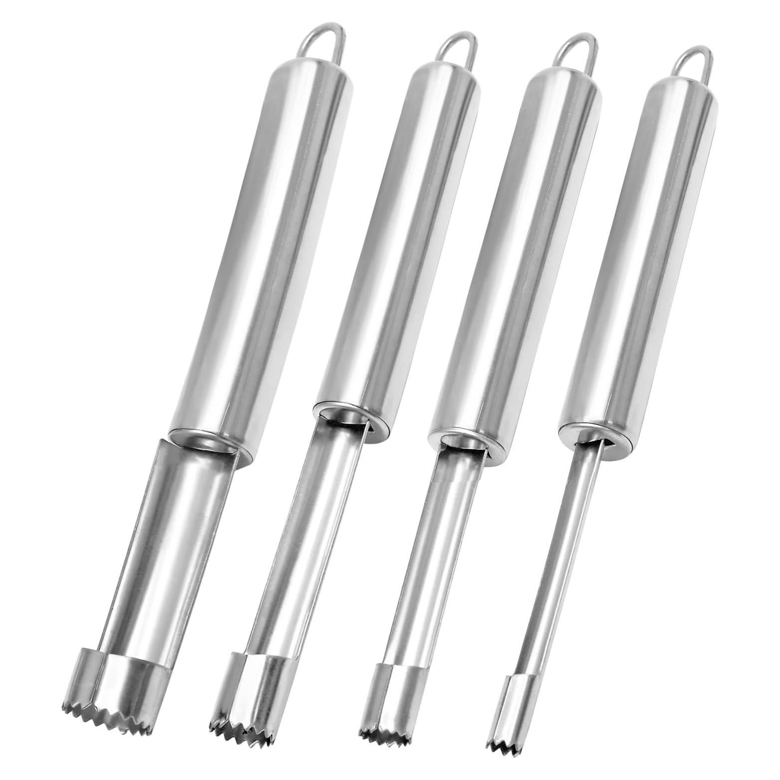 Juego de 4 herramientas para quitar corazones de frutas Coufce