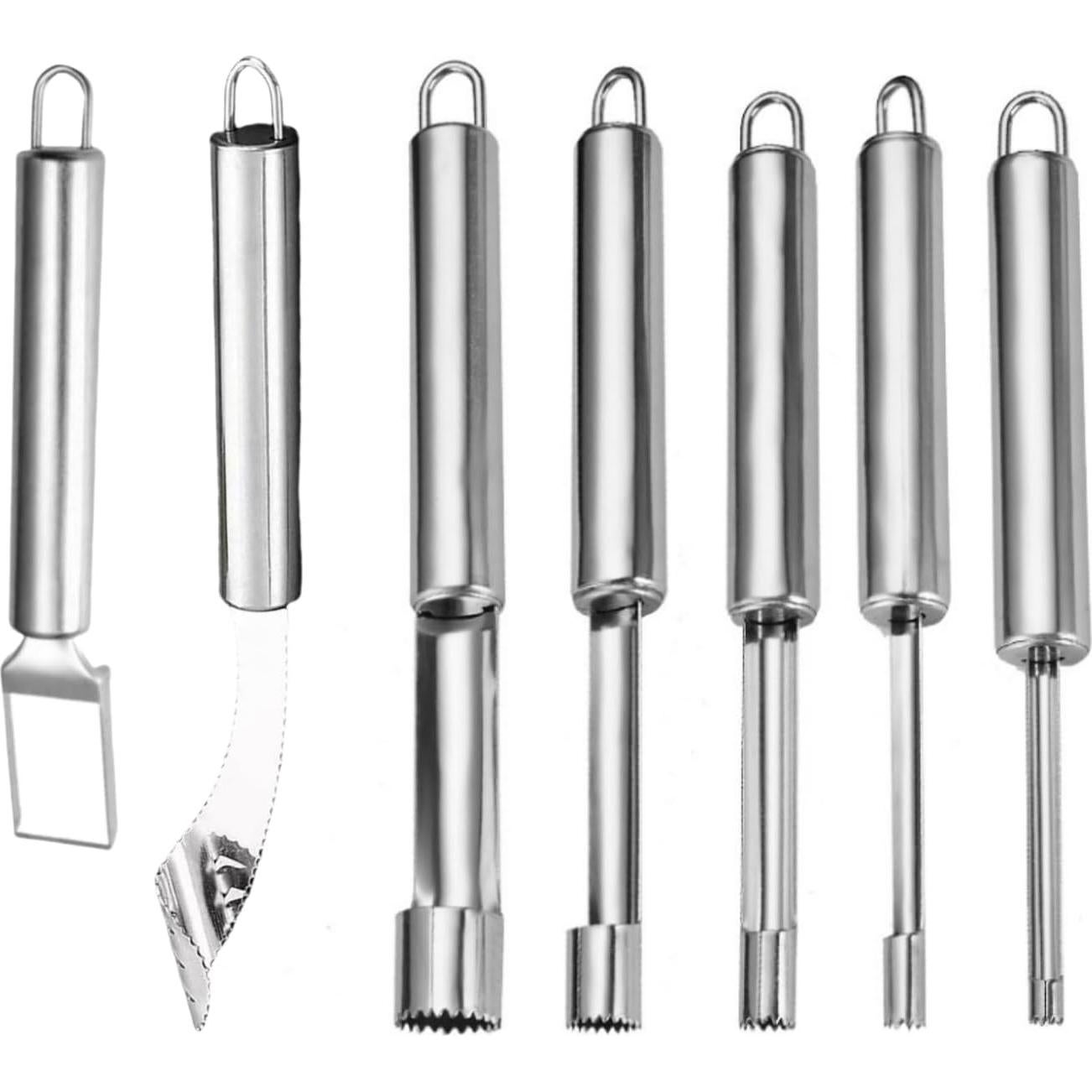 Juego de Herramientas de Acero Inoxidable para Desinfectar Frutas y Verduras - KKpxafl