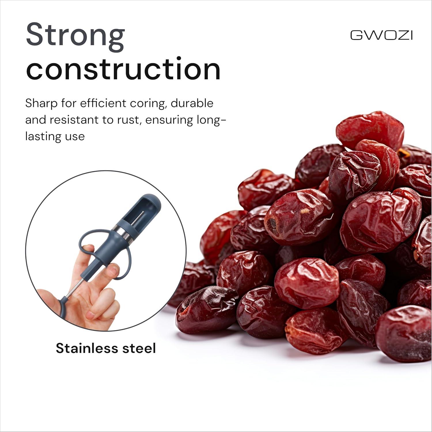 Deshuesador de Frutas GWOZI de Acero Inoxidable - Quita Semillas