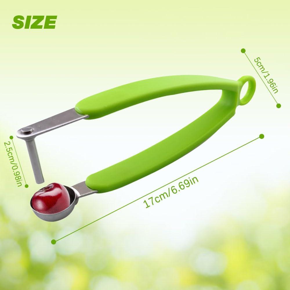Cherry Pitter Cherry Pitter Tool,2024 Upgraded Cherry Core Pit Remover Cherry Pitter Tool Pit Remover for Making Cherry Jam Cherries,Cherry Pit Remover Corer Pitter Tool for Home Kitchen (Purple)