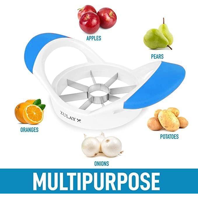 Cortador de Manzanas y Peras Elite Kitchen Supply 8 Rebanadas