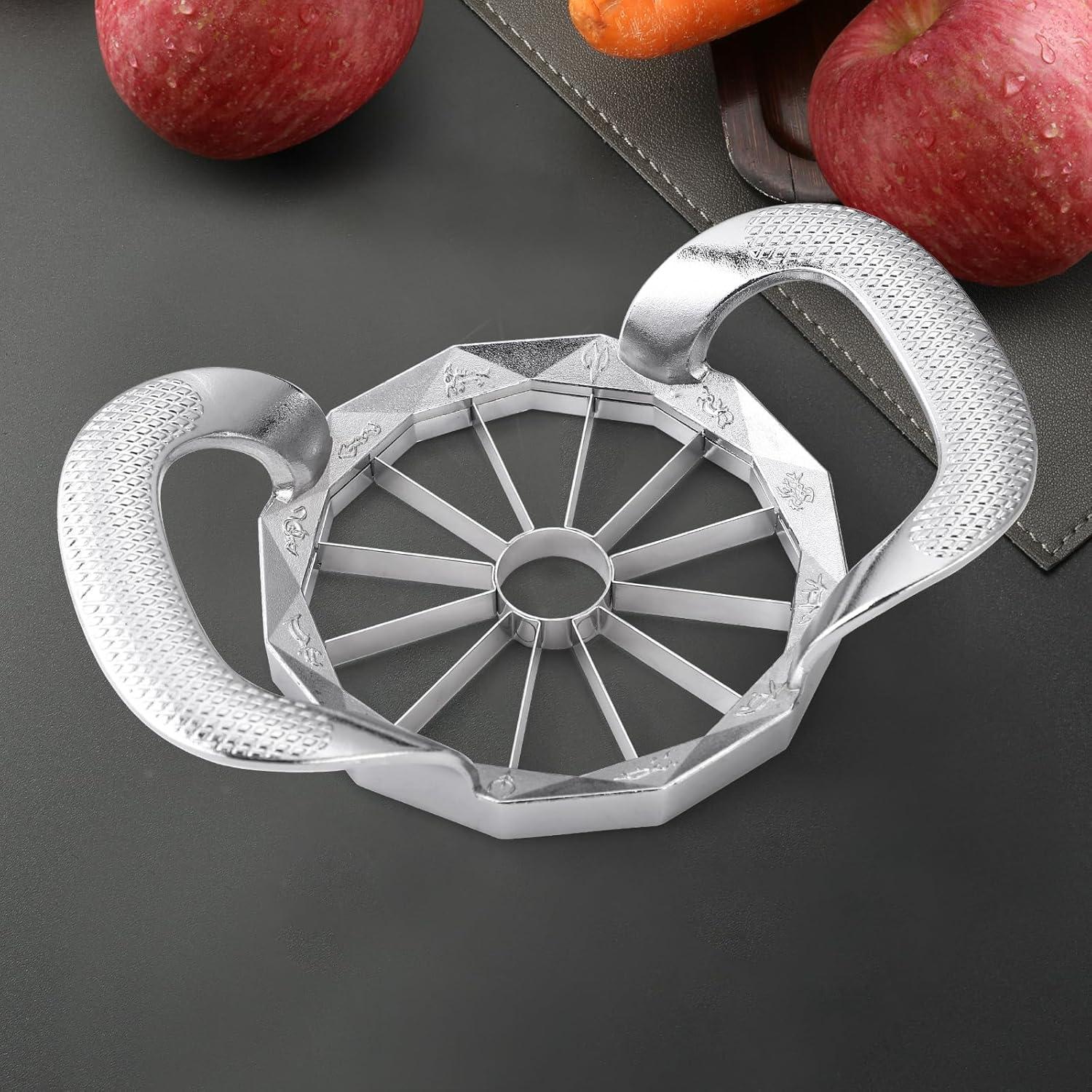 Cortador de Manzanas OIULO Acero Inoxidable 12 Cuchillas 10.16 cm