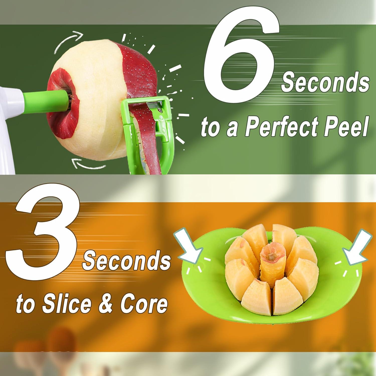 Pelador de Manzanas EZMO Ergonómico Acero Inoxidable 430g