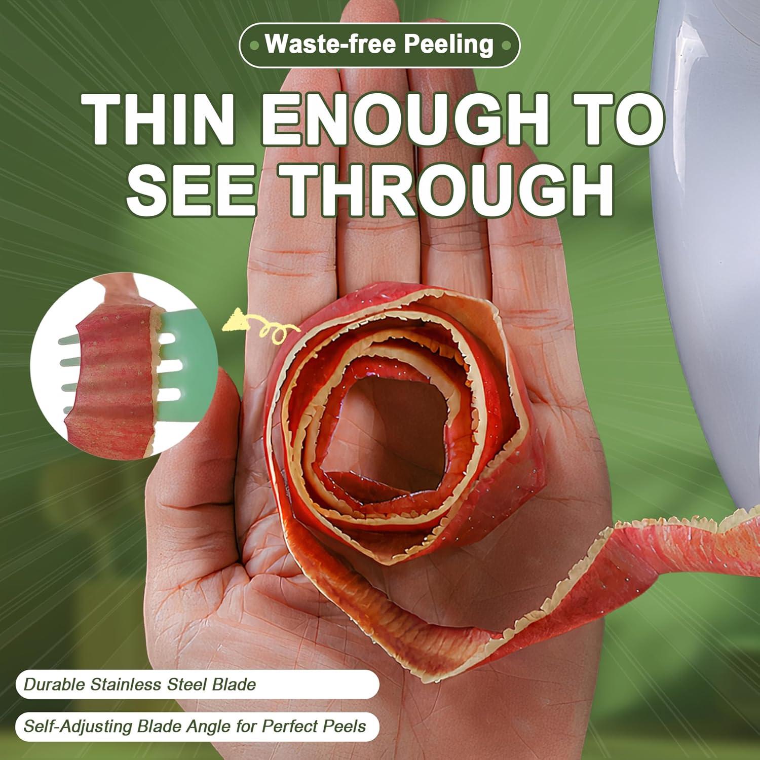 Pelador de Manzanas EZMO Ergonómico Acero Inoxidable 430g