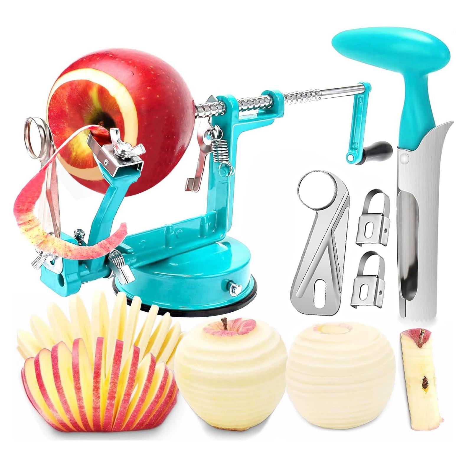 Pelador Descorazonador de Manzanas Tatida 5 en 1 Acero Inoxidable