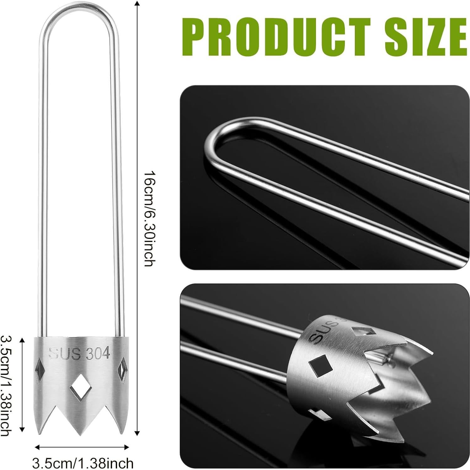 Extractor de semillas de pimiento acero inoxidable 16cm 2024