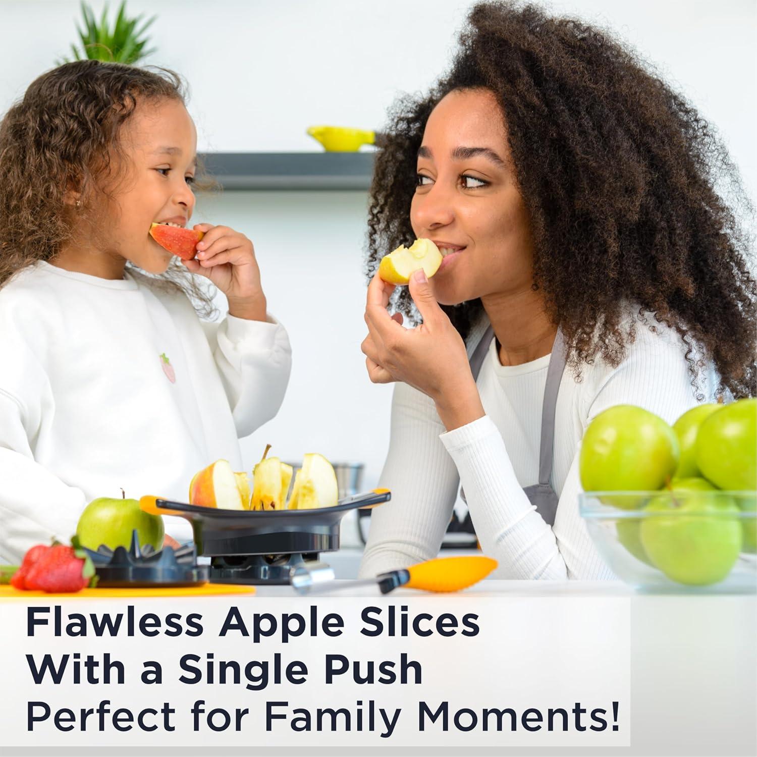 Cortador y Descorazonador de Manzanas Deiss Lux 10.8 cm Acero Inoxidable