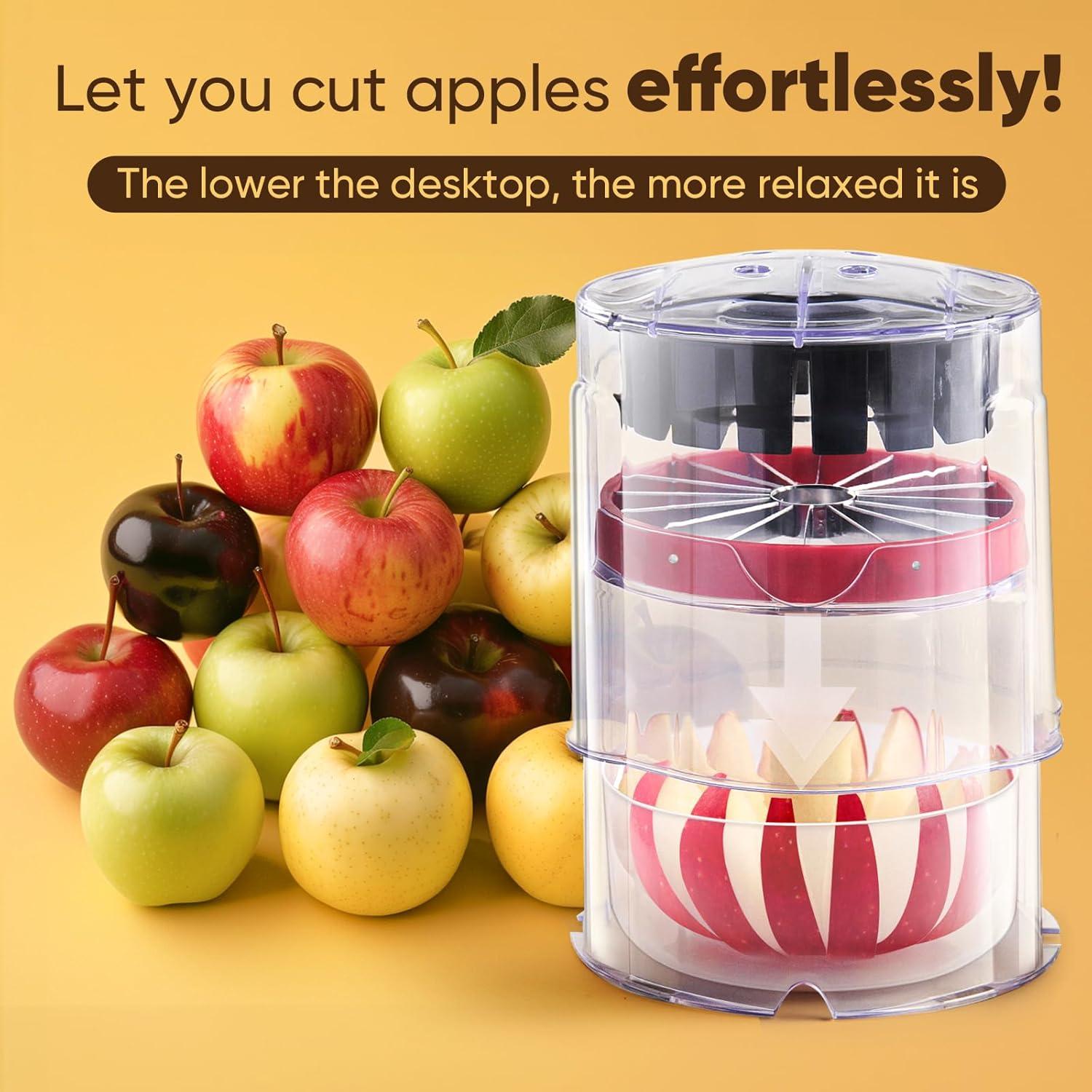 Cortador de Manzanas Newness 16 Rebanadas Acero Inoxidable