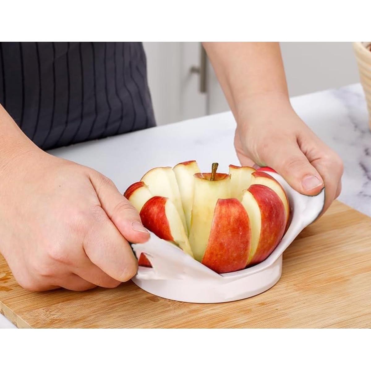 Cortador y Descorazonador de Manzanas Rocky Mountain Goods - 8 Rebanadas de Acero Inoxidable