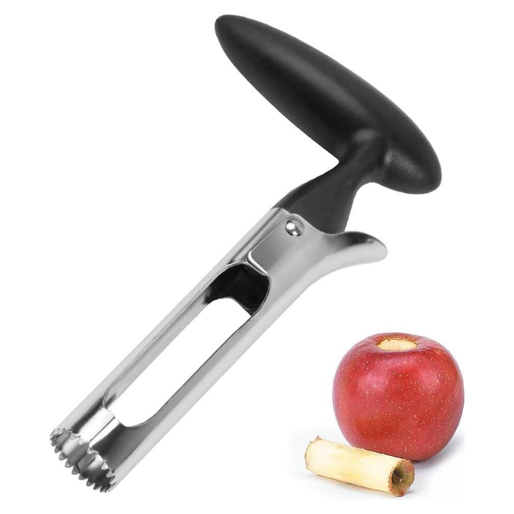 Deshuesador de Manzanas Iosjeude Acero Inoxidable Negro 17.78cm