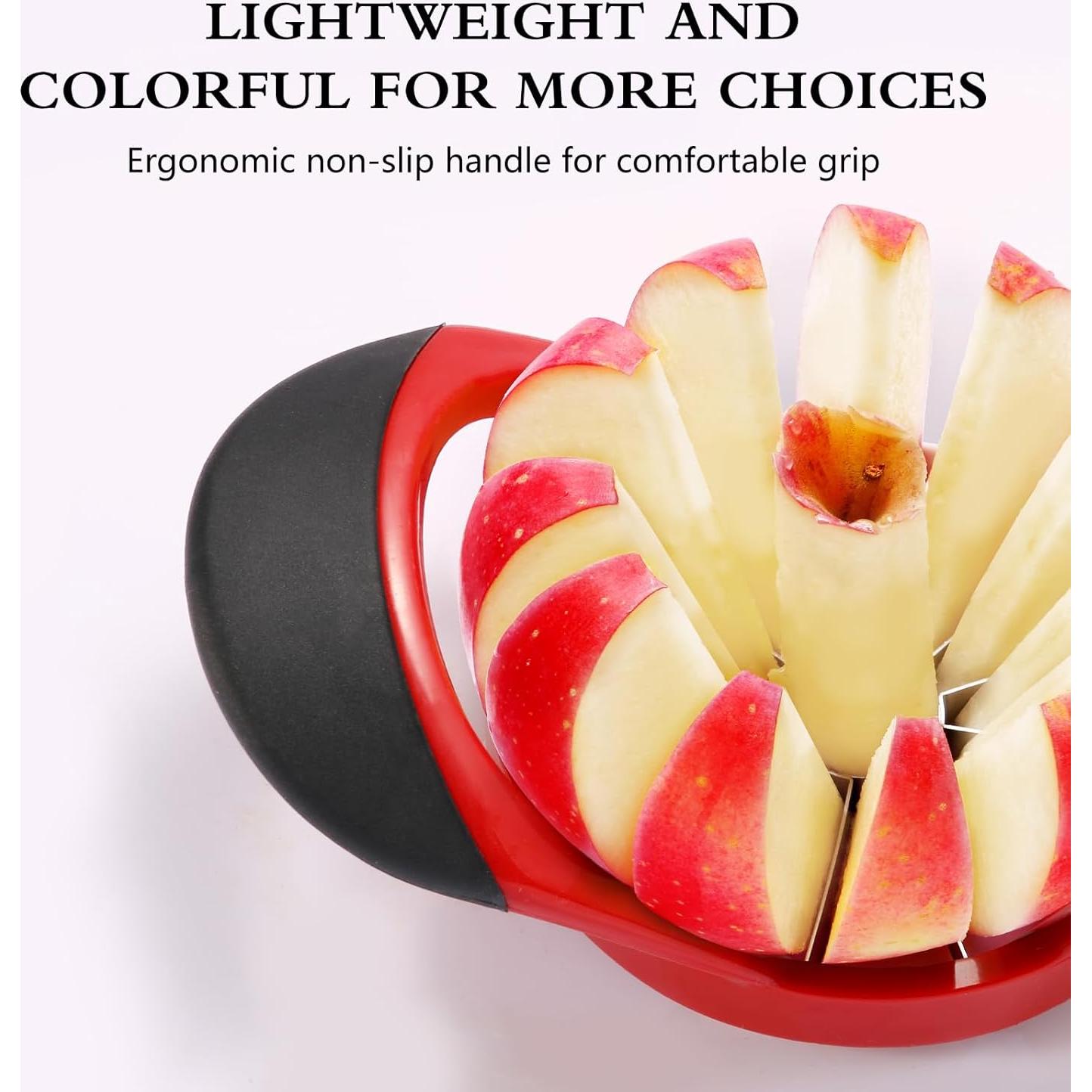 Cortador de Manzanas LIVSGNISTA 12 Cuchillas Acero Inoxidable 12 cm