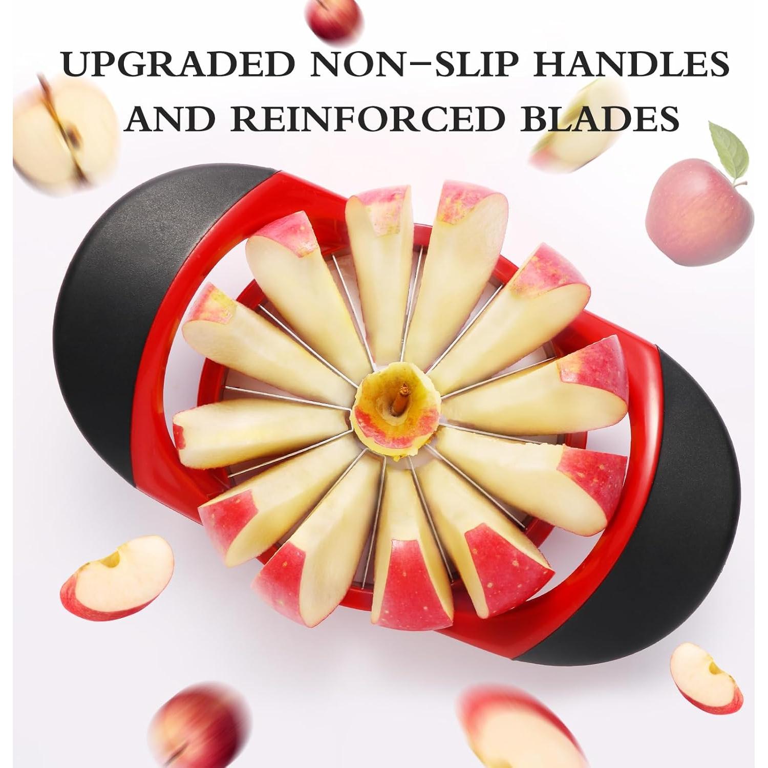 Cortador de Manzanas LIVSGNISTA 12 Cuchillas Acero Inoxidable 12 cm