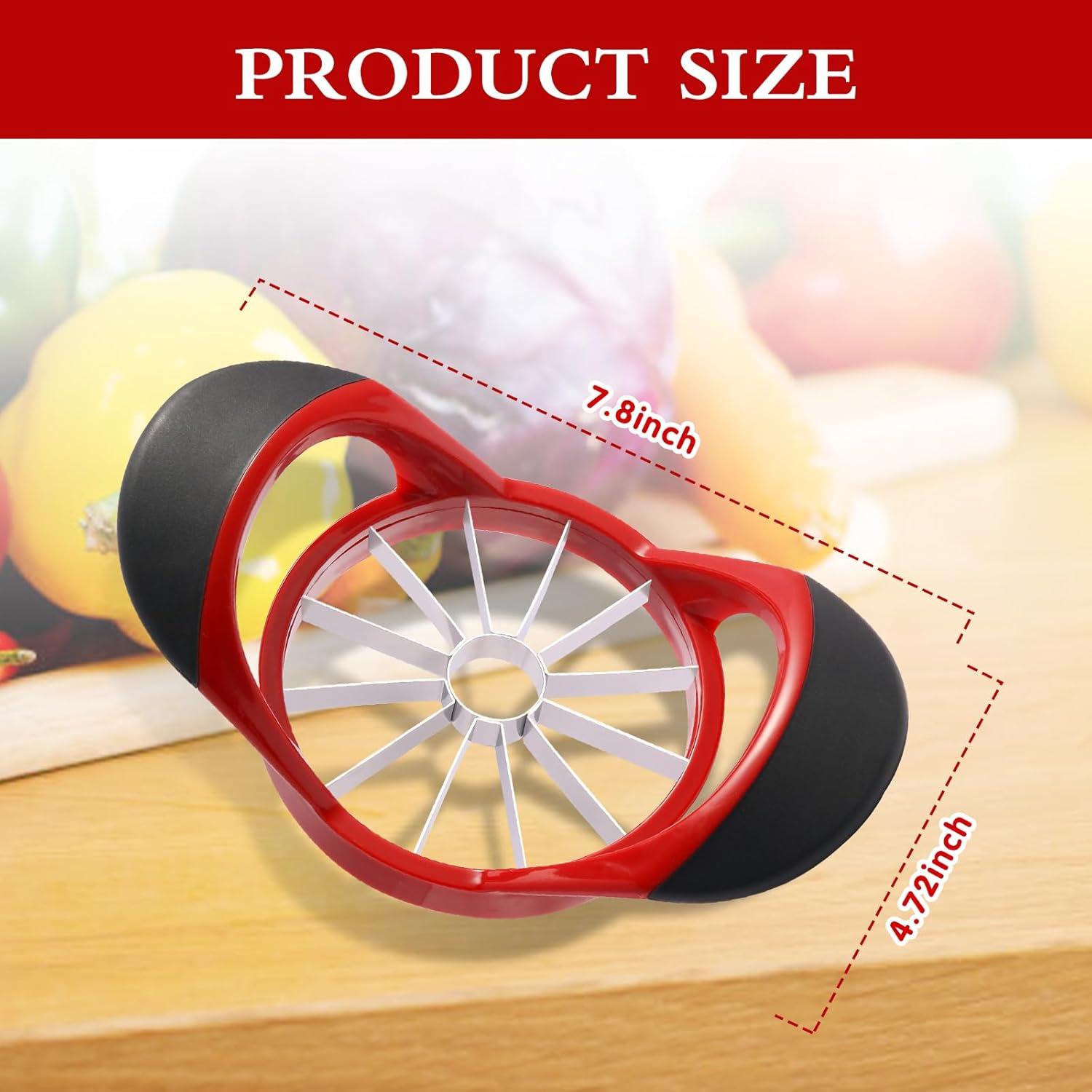 Cortador de Manzanas LIVSGNISTA 12 Cuchillas Acero Inoxidable 12 cm