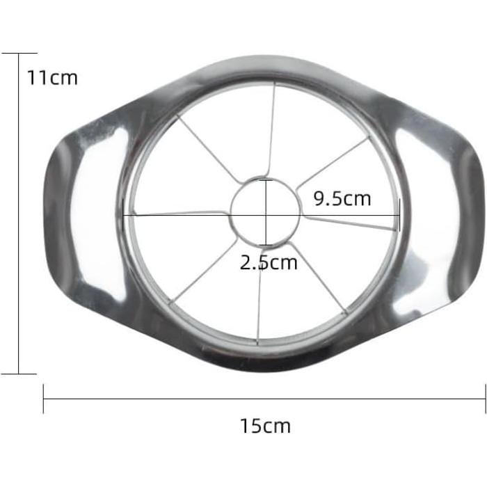 Cortador de Manzanas ASEANAO de Acero Inoxidable 8 Rebanadas