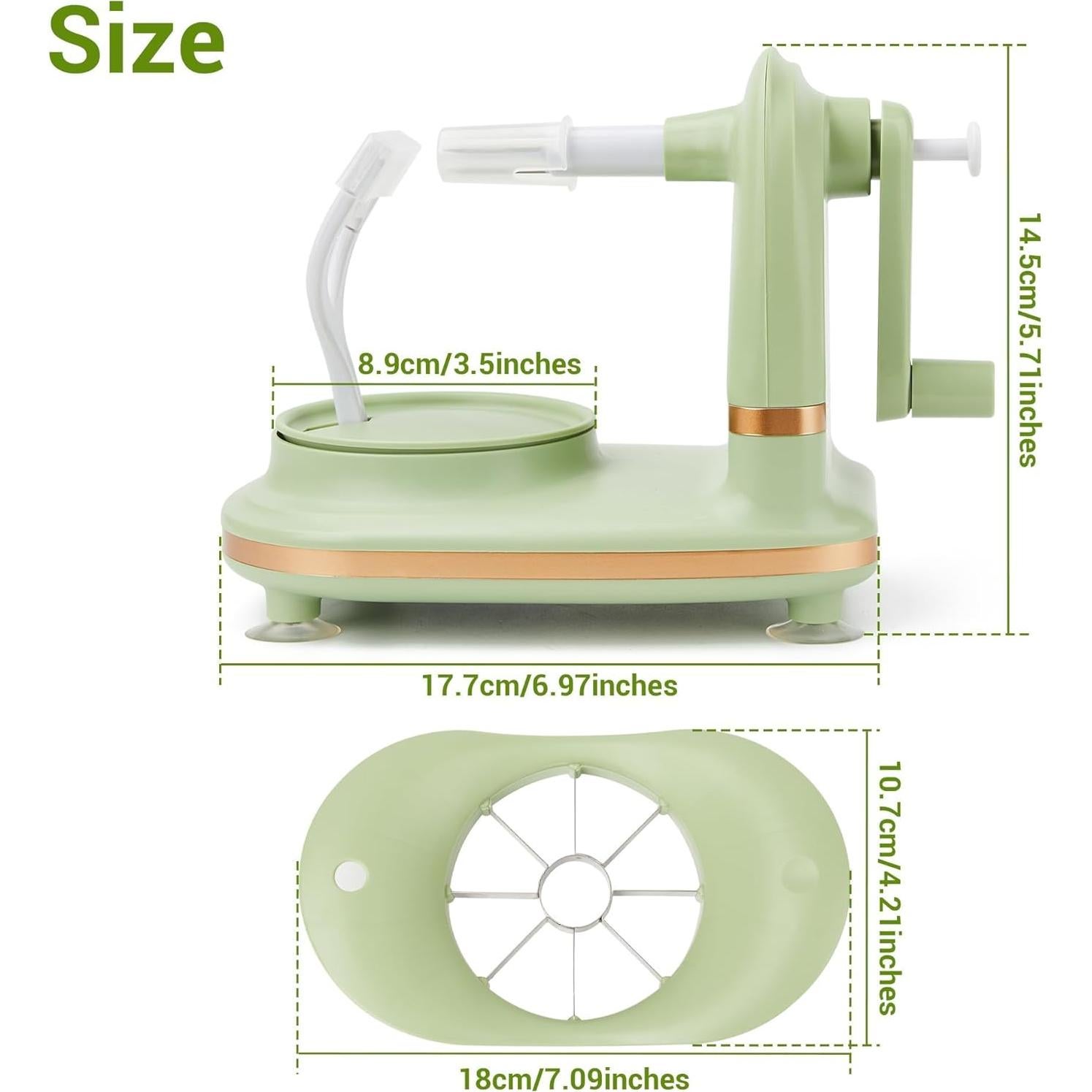 Pelador de Manzanas Dormercy 8 Gajos Acero Inoxidable