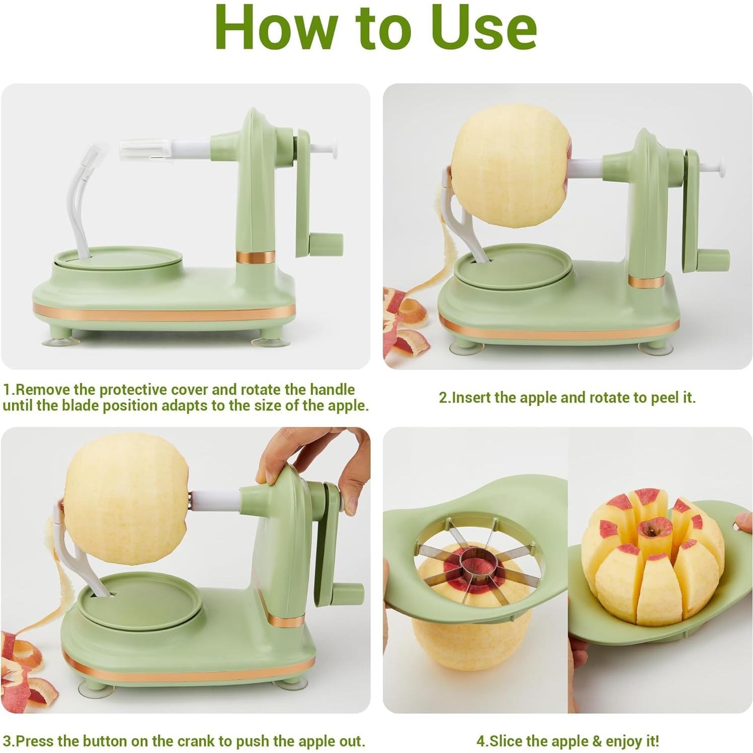 Pelador de Manzanas Dormercy 8 Gajos Acero Inoxidable