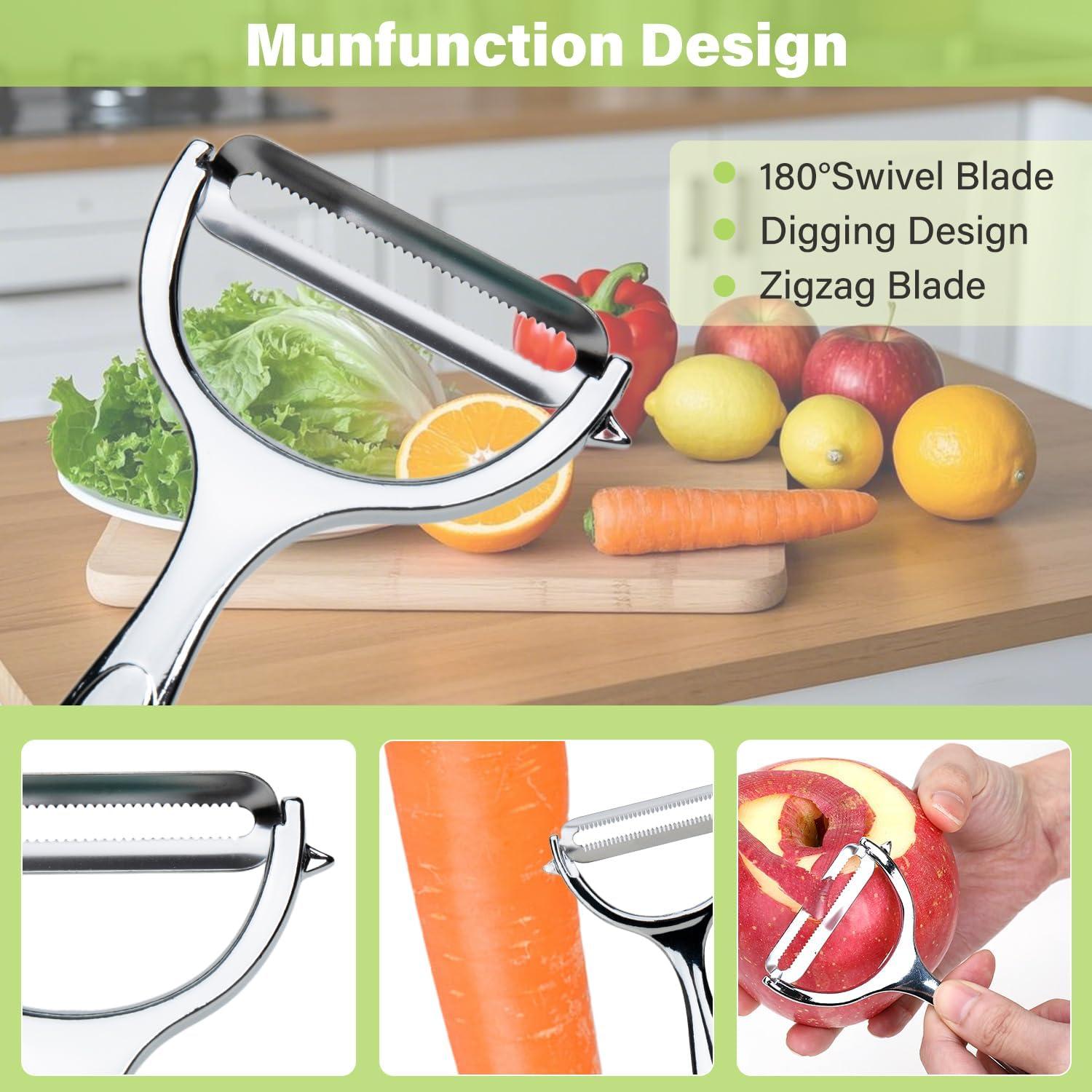 Juego de Herramientas de Cocina f. tu creencia - 4 en 1 Multifuncional