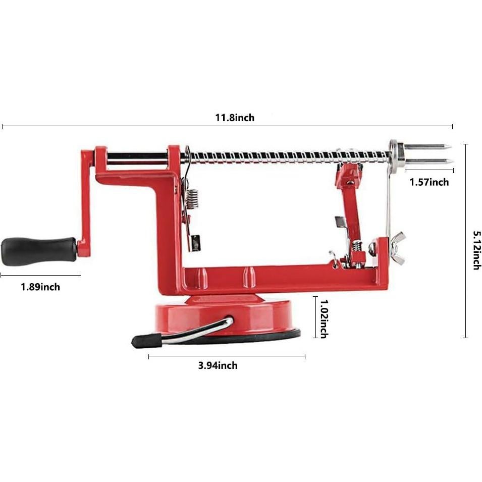 Pelador de Manzanas 3 en 1 TATIDA Acero Inoxidable Vermilion