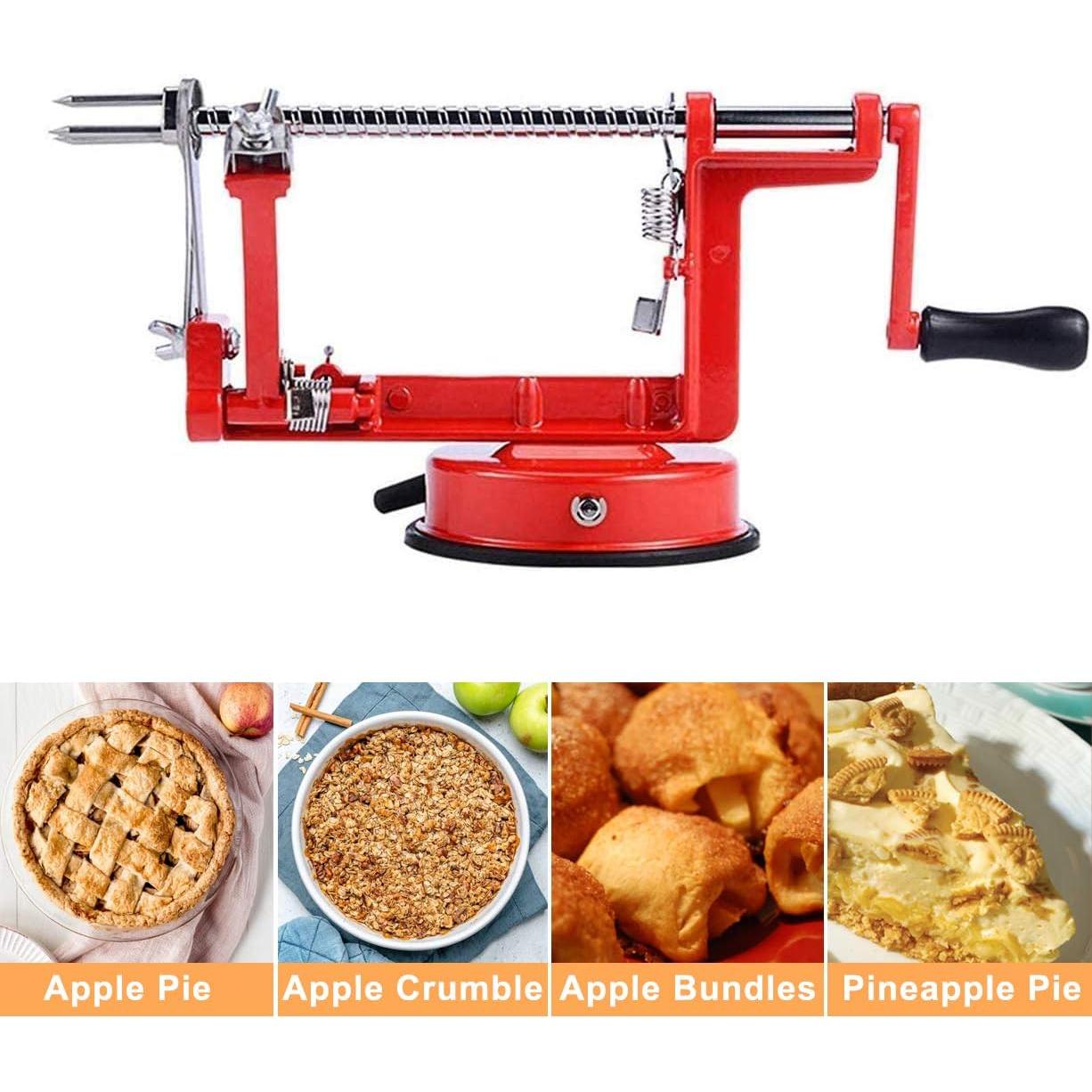 Pelador de Manzanas 3 en 1 TATIDA Acero Inoxidable Vermilion