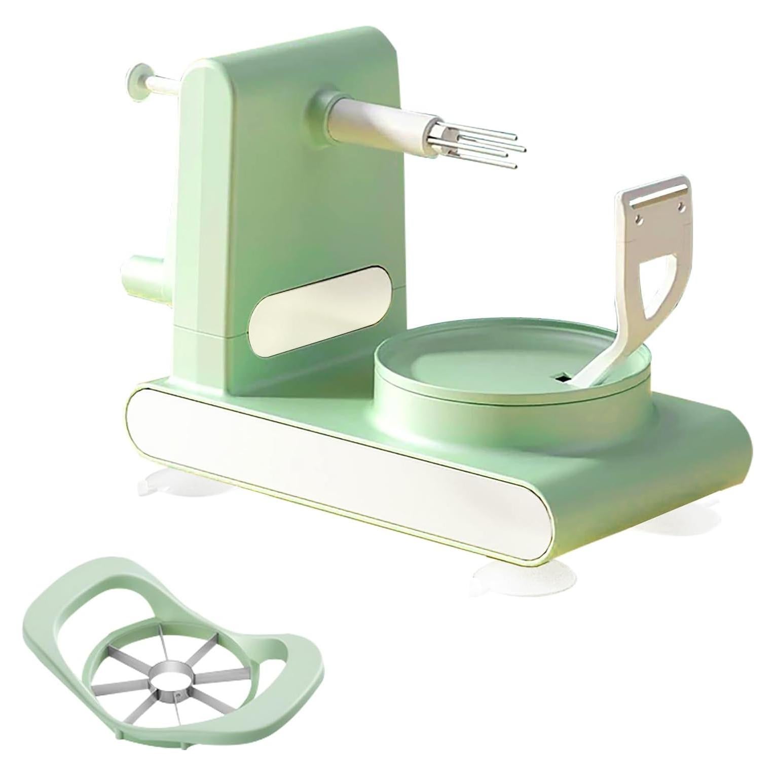 Pelador de Manzana CanVrinxol Acero Inoxidable Verde Claro