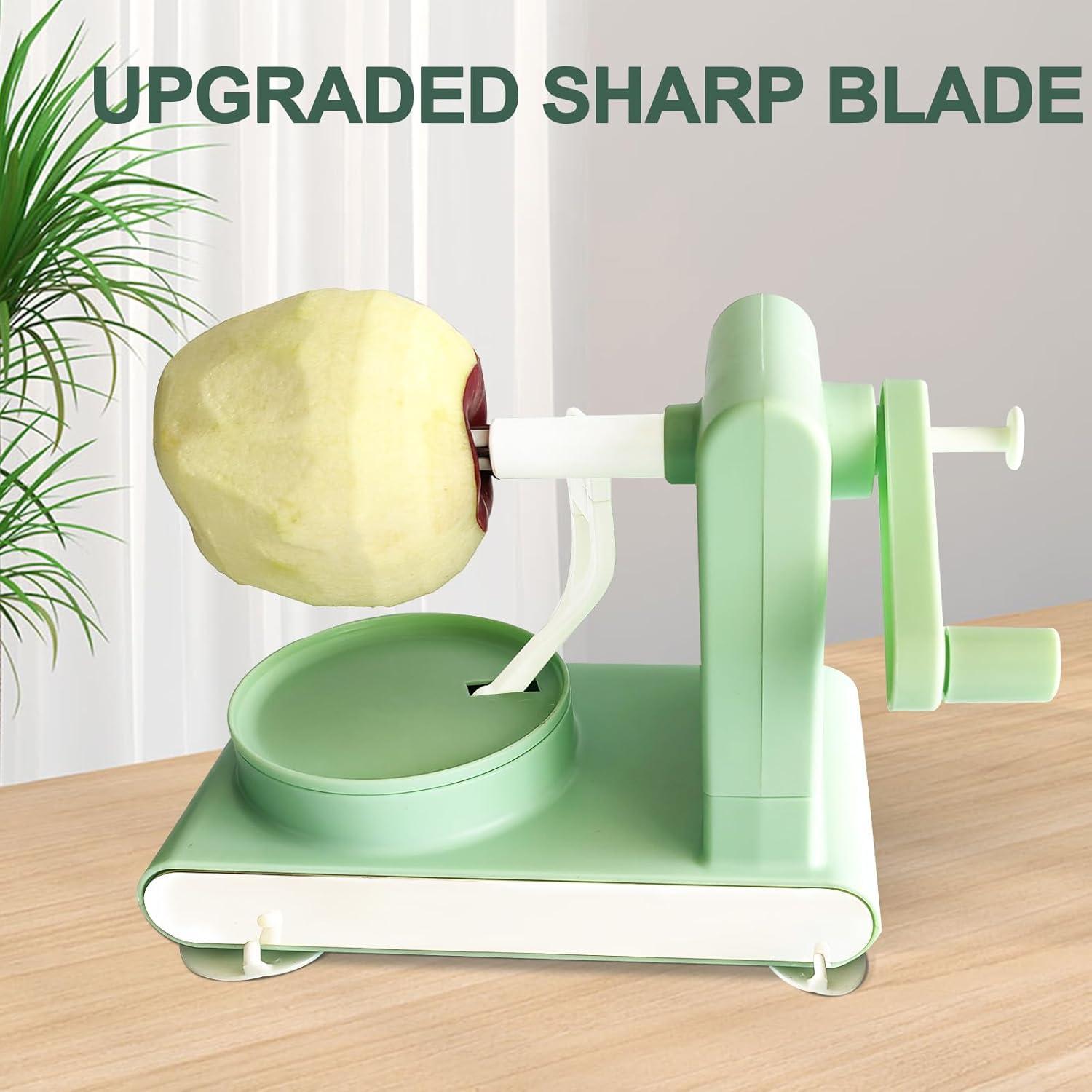 Pelador de Manzana CanVrinxol Acero Inoxidable Verde Claro