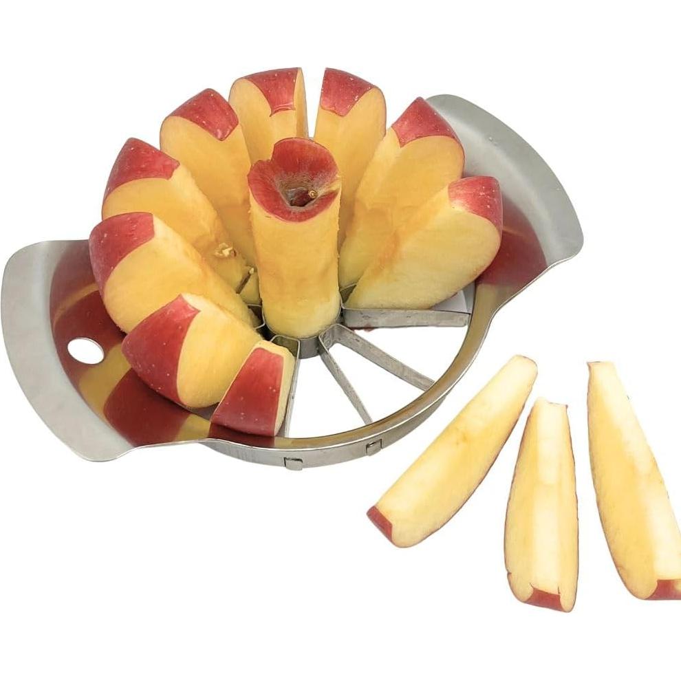 Cortador de Manzanas MASALACO de Acero Inoxidable 12 Rebanadas