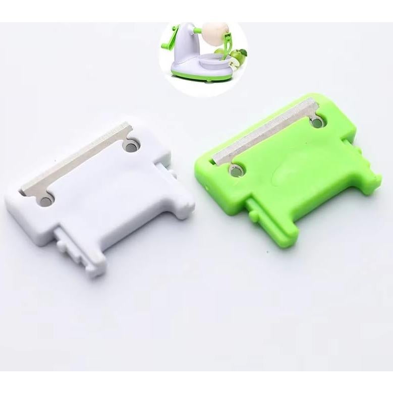 4 Cuchillas de Repuesto para Pelador de Manzanas TorSor Verde