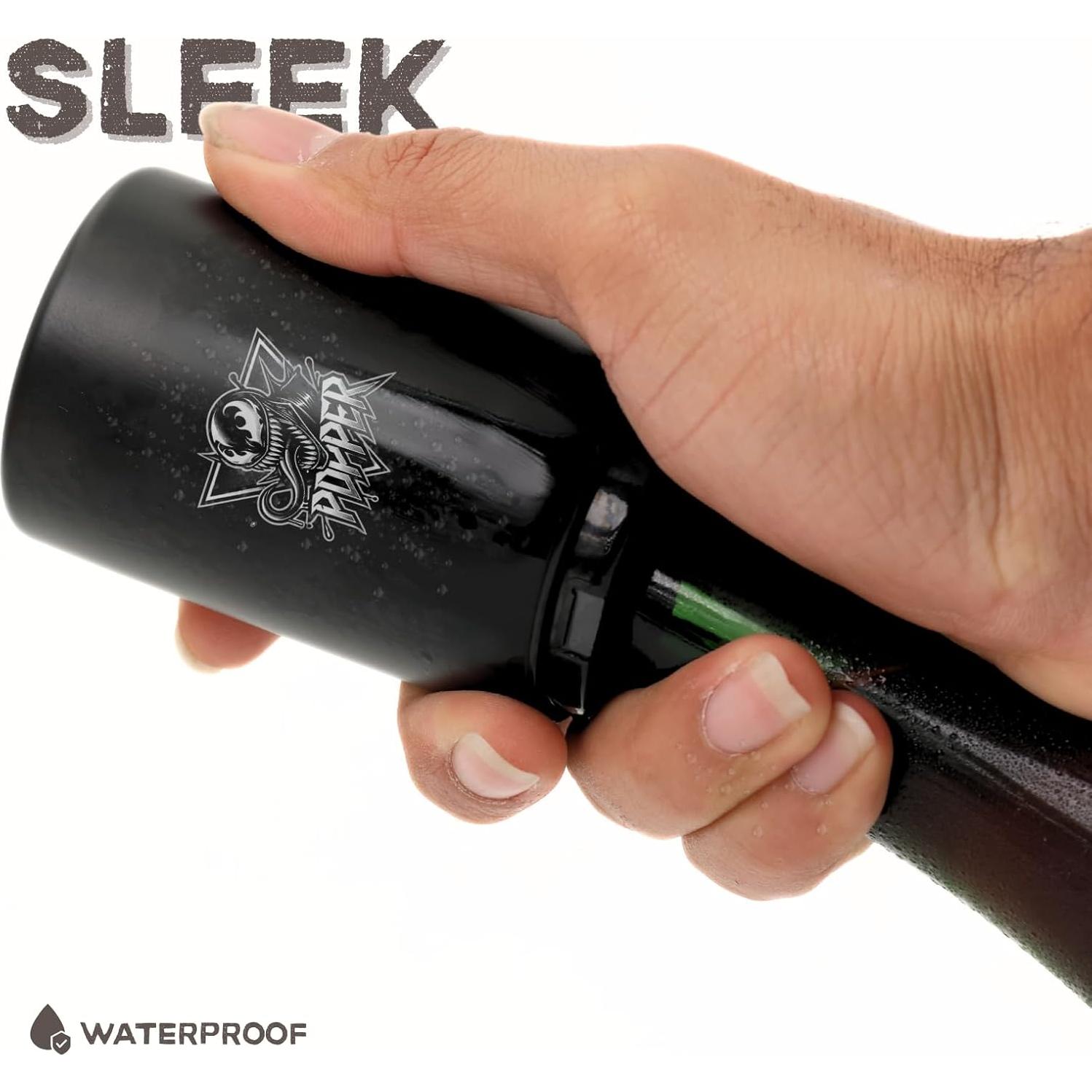 Abrebotellas Automático Magnético Genérico 2 Piezas Acero Inoxidable