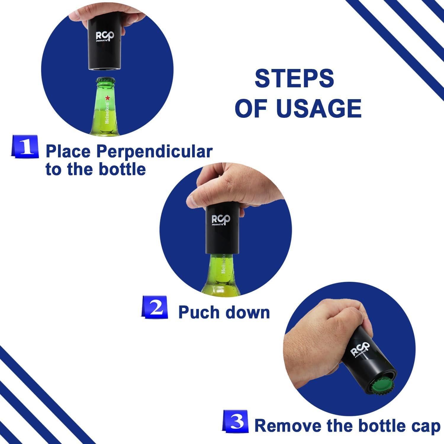 Abrebotellas Magnético RCP Products Automático para Cerveza